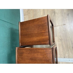 Mid Century Teak G Plan Quadrille Nest Of Tables