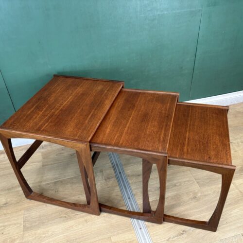 Mid Century Teak G Plan Quadrille Nest Of Tables
