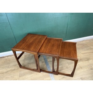 Mid Century Teak G Plan Quadrille Nest Of Tables
