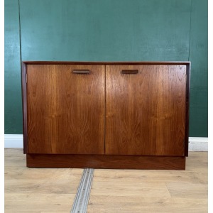 Mid Century Teak G Plan Two Doors Sideboard-Courier