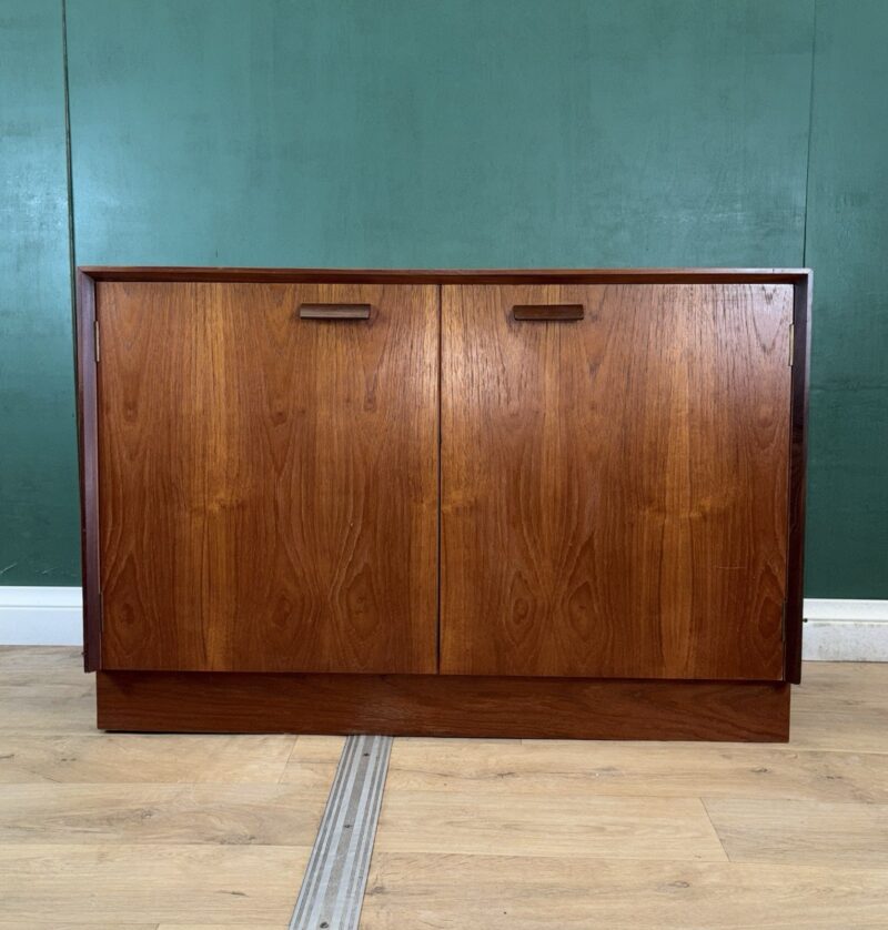Mid Century Teak G Plan Two Doors Sideboard-Courier
