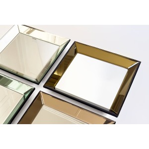 Olivier De Schrijver Contemporary Suite Of 4 Square Mirrors
