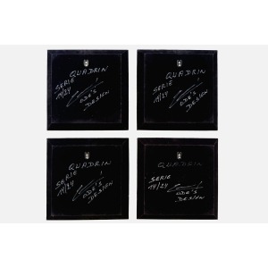 Olivier De Schrijver Contemporary Suite Of 4 Square Mirrors