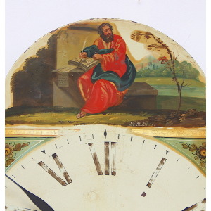Original 18th Century Original Iron Grandfather/Longcase Clock Dial. Fully Guaranteed.