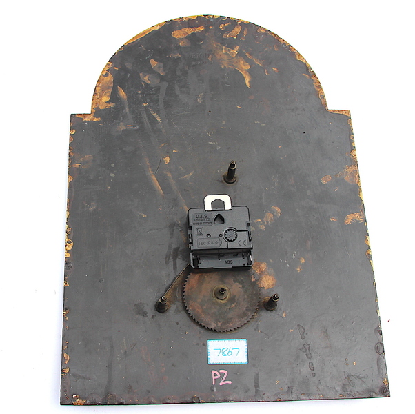 Original 18th Century Original Iron Grandfather/Longcase Clock Dial. Fully Guaranteed.