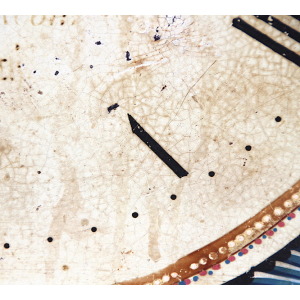 Original 18th Century Original Iron Grandfather/Longcase Clock Dial. Fully Guaranteed.