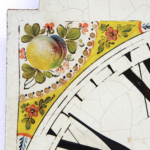 Original 18th Century Original Iron Grandfather/Longcase Clock Dial. Fully Guaranteed.