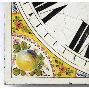 Original 18th Century Original Iron Grandfather/Longcase Clock Dial. Fully Guaranteed.