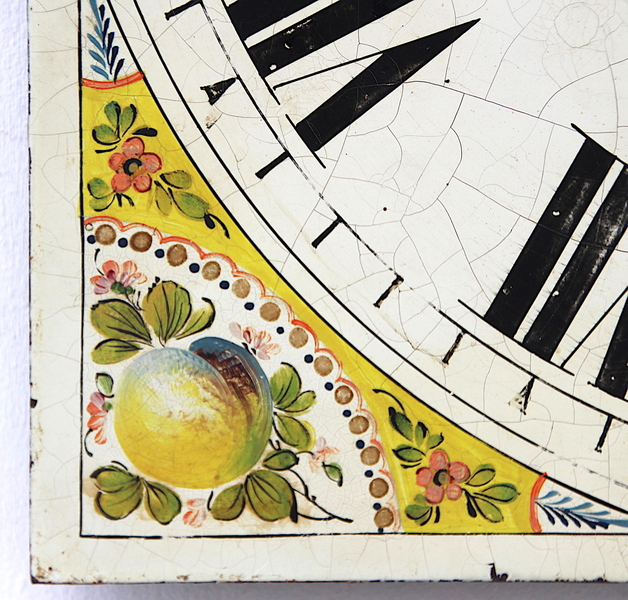 Original 18th Century Original Iron Grandfather/Longcase Clock Dial. Fully Guaranteed.