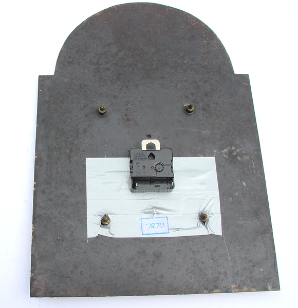 Original 18th Century Original Iron Grandfather/Longcase Clock Dial. Fully Guaranteed.