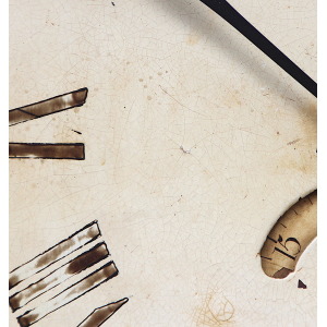 Original 18th Century Original Iron Grandfather/Longcase Clock Dial. Fully Guaranteed.