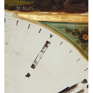 Original 18th Century Original Iron Grandfather/Longcase Clock Dial. Fully Guaranteed.