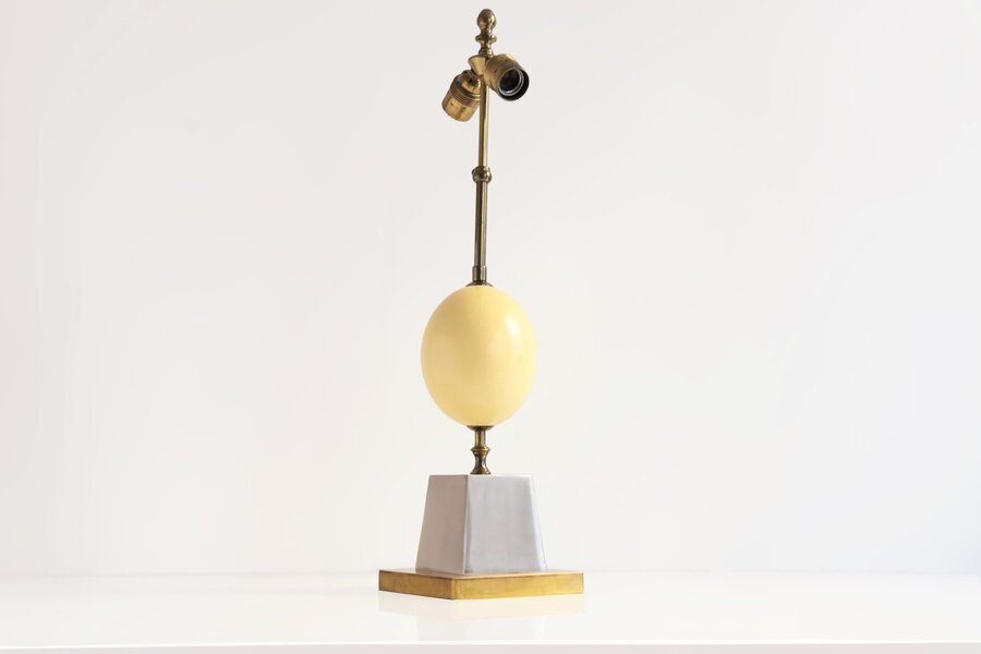 Ostrich Table Lamp,1970s
