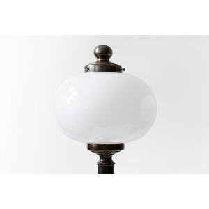 Pair Of French Opaline Table Lamps 20th Century