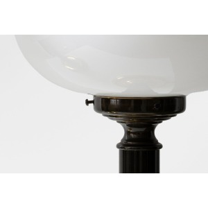 Pair Of French Opaline Table Lamps 20th Century