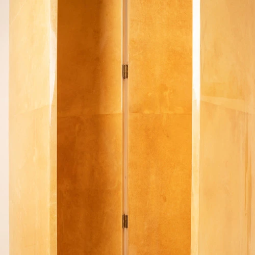 Parchment screen by Aldo Tura for TURA Milan 1960