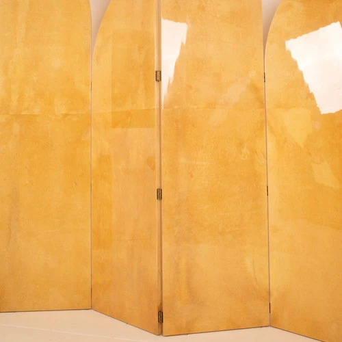 Parchment screen by Aldo Tura for TURA Milan 1960