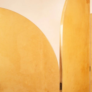 Parchment screen by Aldo Tura for TURA Milan 1960