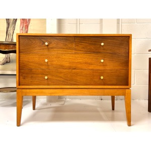 Peter Hayward for Uniflex, Mid Century, Walnut Chest of Drawers