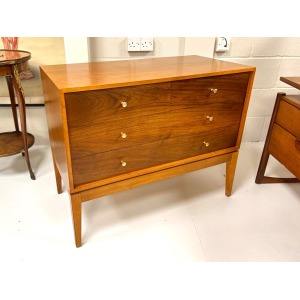 Peter Hayward for Uniflex, Mid Century, Walnut Chest of Drawers