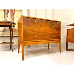 Peter Hayward for Uniflex, Mid Century, Walnut Chest of Drawers
