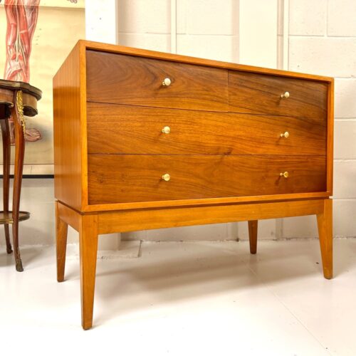 Peter Hayward for Uniflex, Mid Century, Walnut Chest of Drawers
