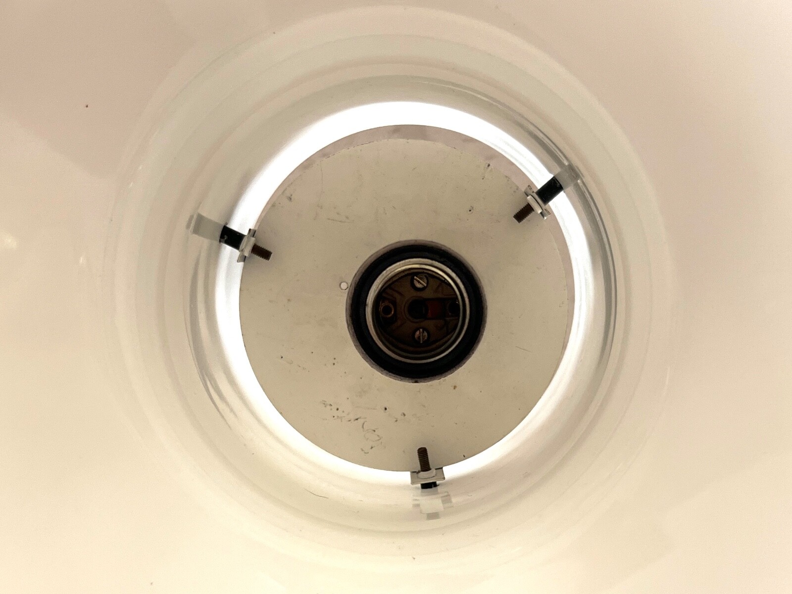 Piell & Putzler, Opaque Glass Pendant Light