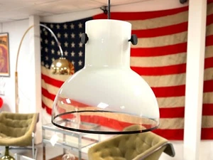 Piell & Putzler, Opaque Glass Pendant Light