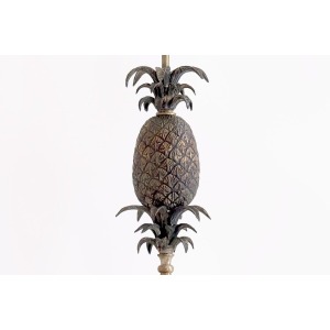 Pineapple Table Lamp In The Style Of Maison Charles, 20th Century