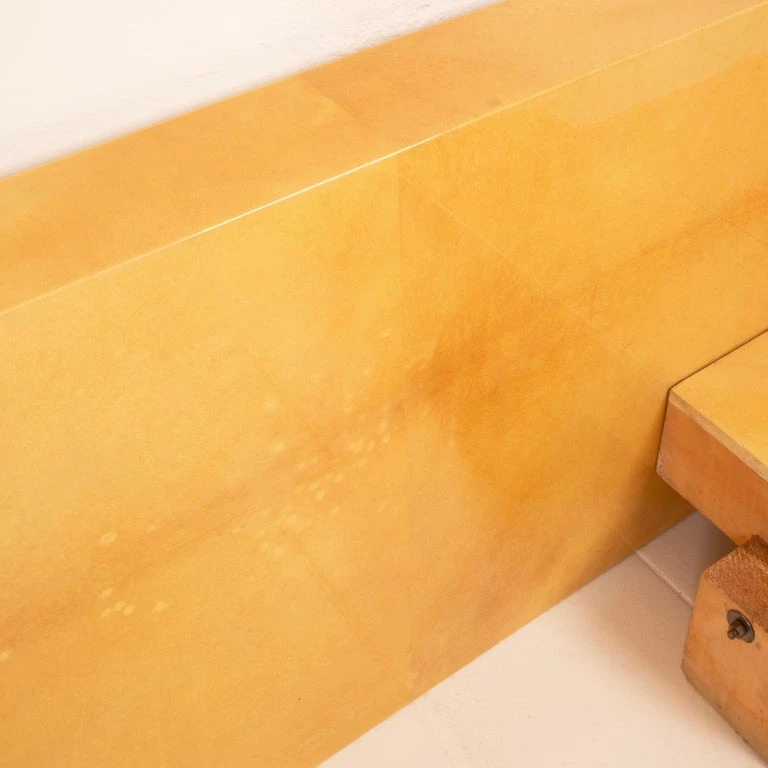Queen Size Parchment Bed by Aldo Tura for TURA Milano, 1960 - Image 17
