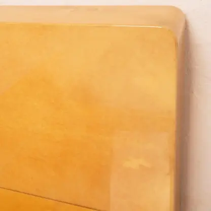 Queen Size Parchment Bed by Aldo Tura for TURA Milano, 1960 - Image 18
