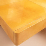 Queen Size Parchment Bed by Aldo Tura for TURA Milano, 1960