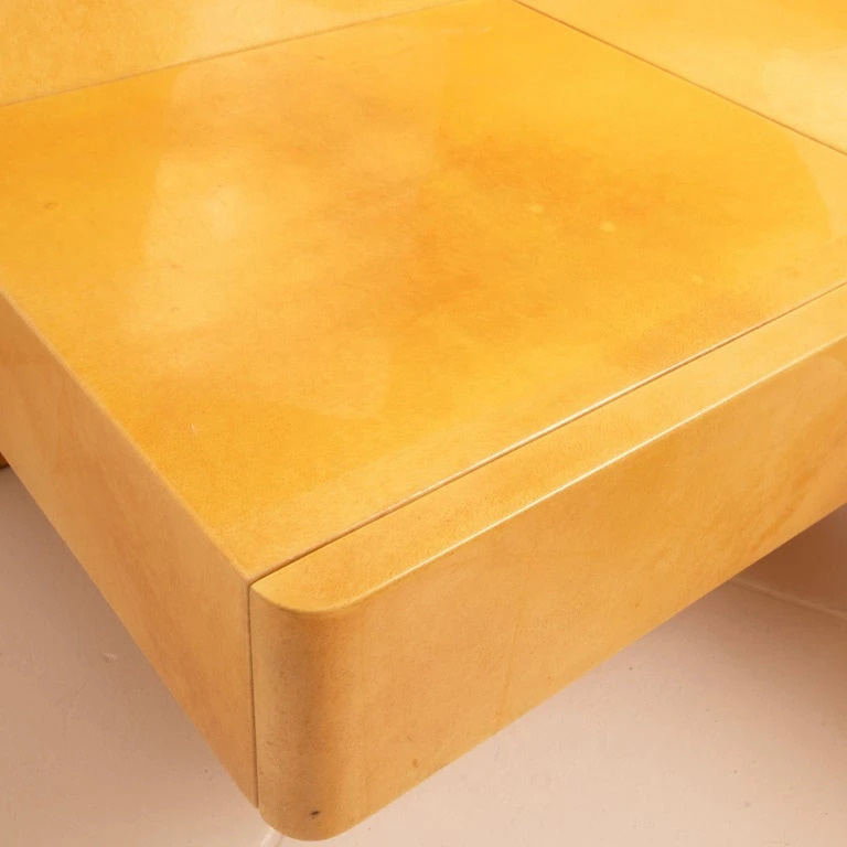 Queen Size Parchment Bed by Aldo Tura for TURA Milano, 1960 - Image 5