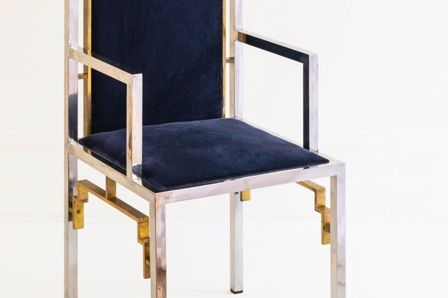 Romeo Rega Chair, 1970s, Modernist