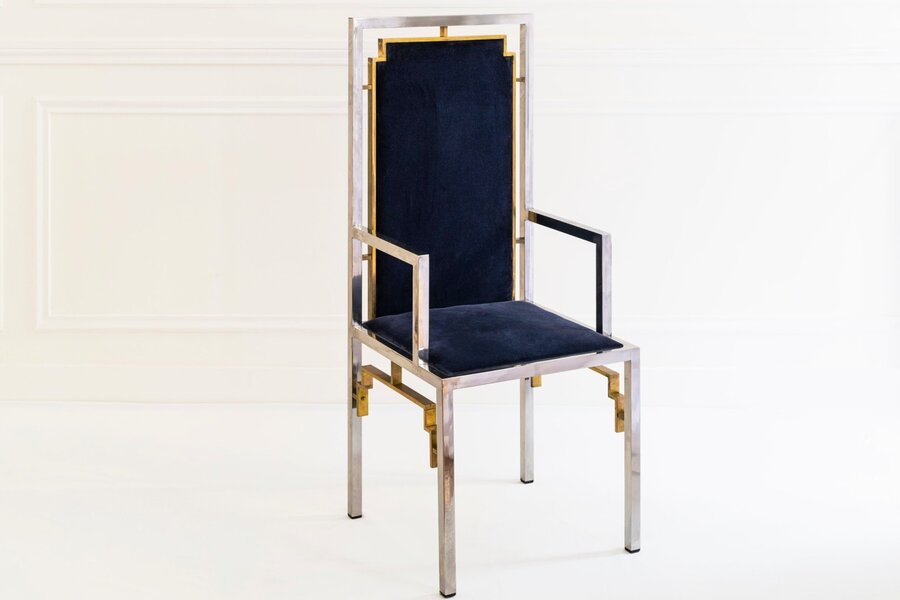 Romeo Rega Chair, 1970s, Modernist
