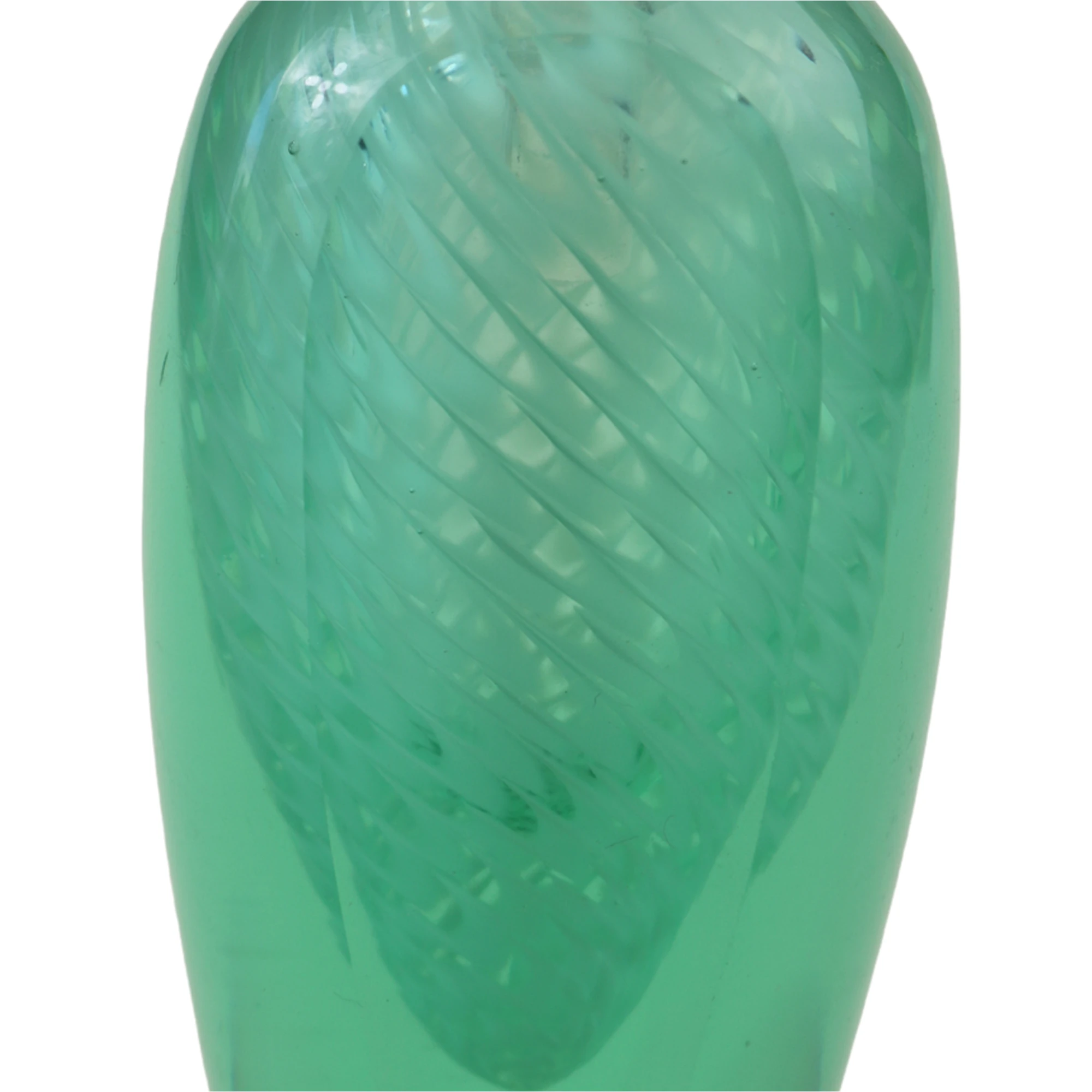 An unusual & large vintage art glass Scent Perfume Bottle 20cm C.late 20thC