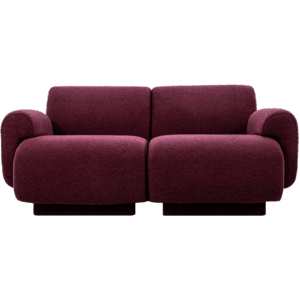 Pair Of White Boucle Armchairs, 1970's