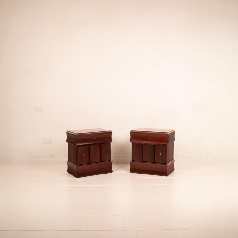 Tartaro Nightstands Sculpture 99 by Luciano Frigerio for Frigerio di Desio