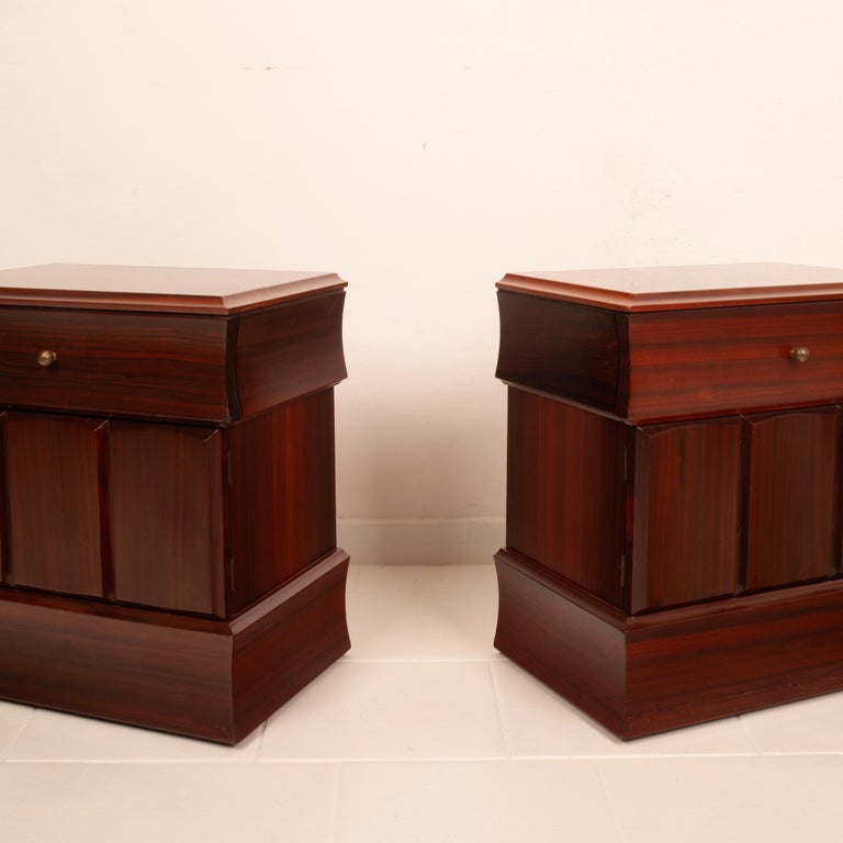 Tartaro Nightstands Sculpture 99 by Luciano Frigerio for Frigerio di Desio