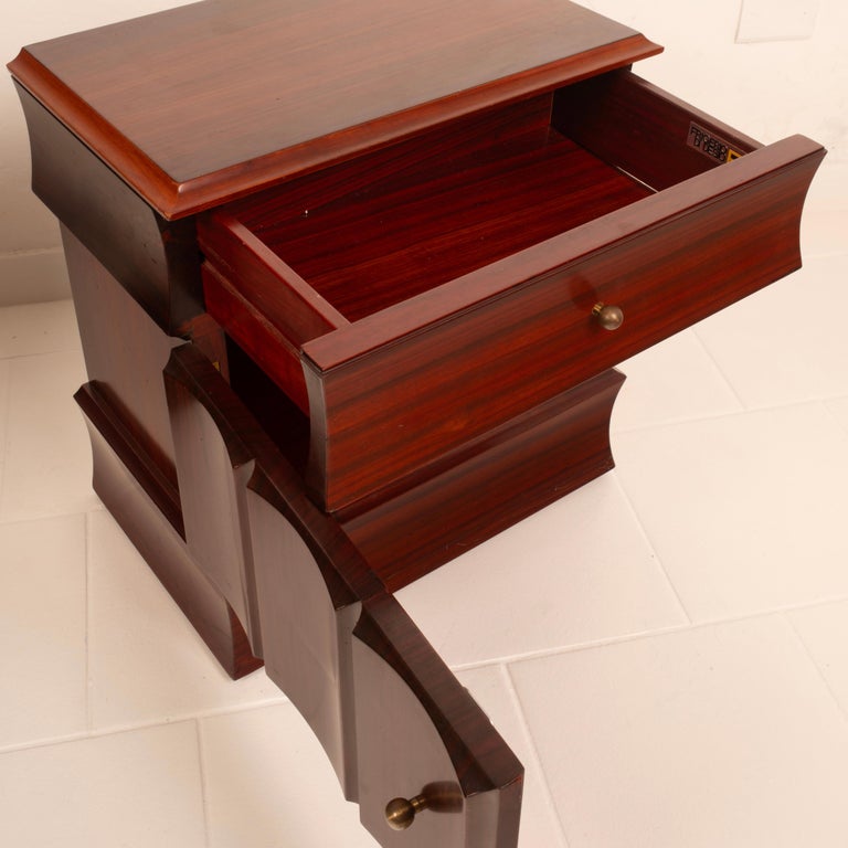 Tartaro Nightstands Sculpture 99 by Luciano Frigerio for Frigerio di Desio