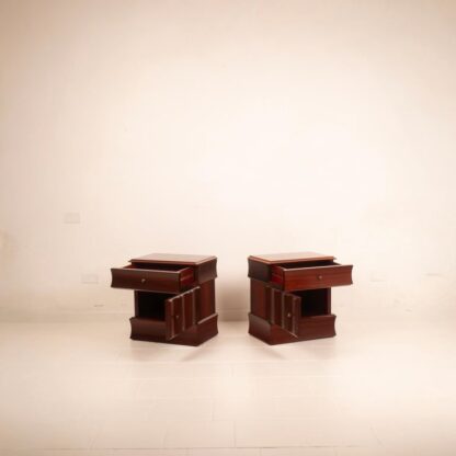 Tartaro Nightstands Sculpture 99 by Luciano Frigerio for Frigerio di Desio