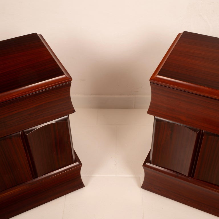 Tartaro Nightstands Sculpture 99 by Luciano Frigerio for Frigerio di Desio