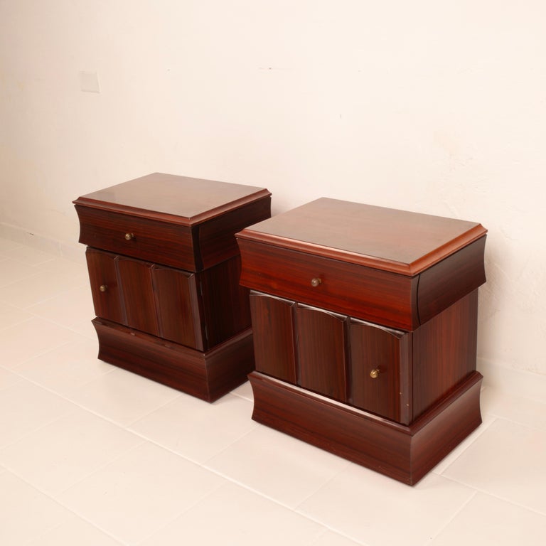 Tartaro Nightstands Sculpture 99 by Luciano Frigerio for Frigerio di Desio