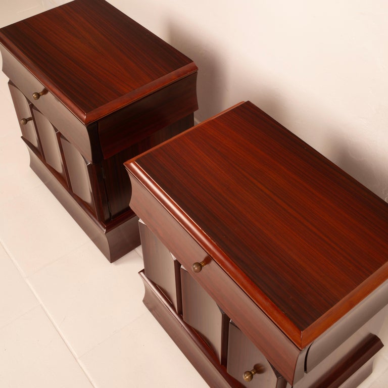 Tartaro Nightstands Sculpture 99 by Luciano Frigerio for Frigerio di Desio
