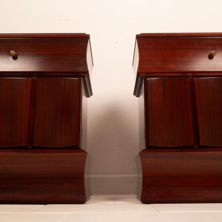 Tartaro Nightstands Sculpture 99 by Luciano Frigerio for Frigerio di Desio