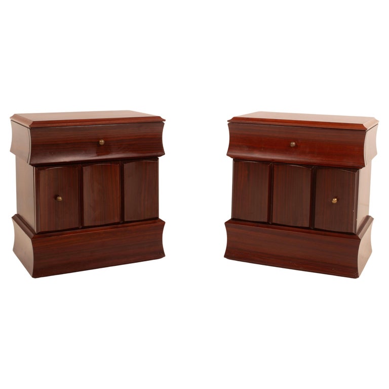 Tartaro Nightstands Sculpture 99 by Luciano Frigerio for Frigerio di Desio