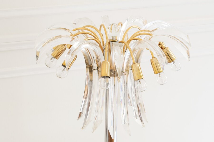 Veronese Table Lamp, 1970s, Vintage
