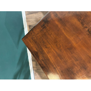 Victorian Cast Iron Pub Table With Mahogany Top