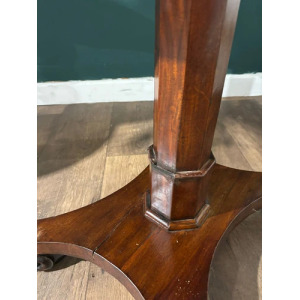 Victorian Mahogany Pedestal Work Table