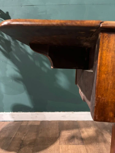 Victorian Mahogany Pedestal Work Table